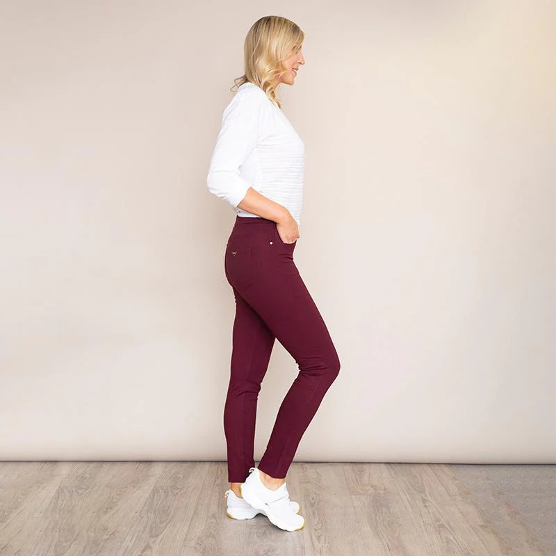 Chloe Leggings (Wine) - Image 8