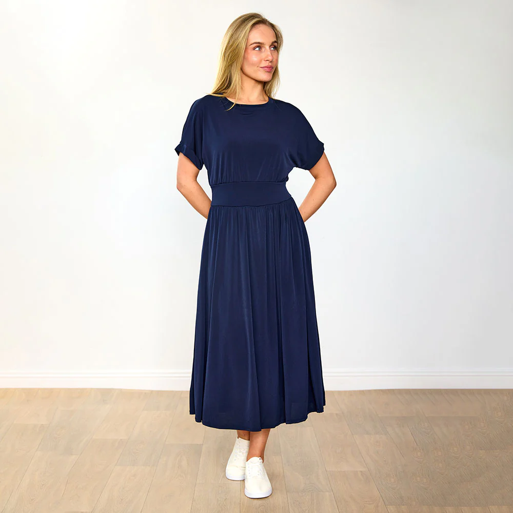 Cladagh Dress (Navy) - Image 4