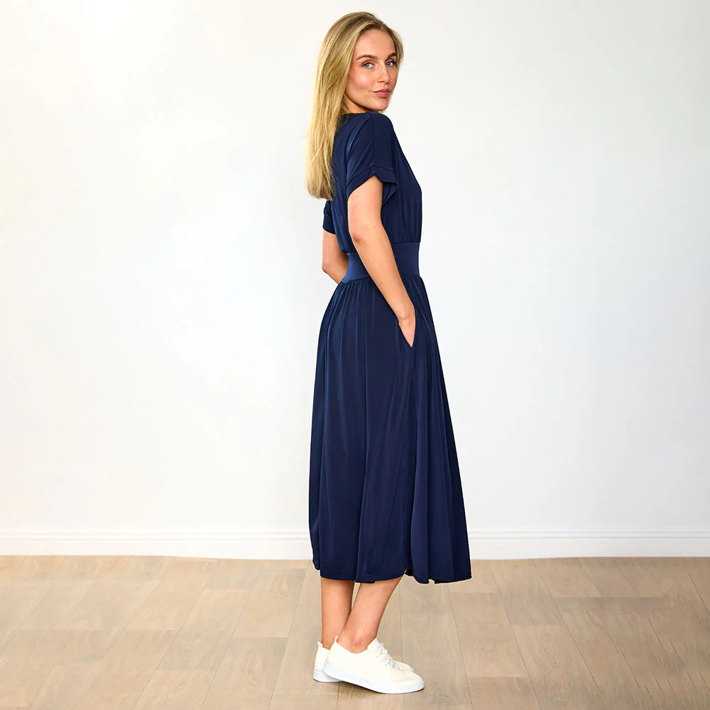 Cladagh Dress (Navy) - Image 8
