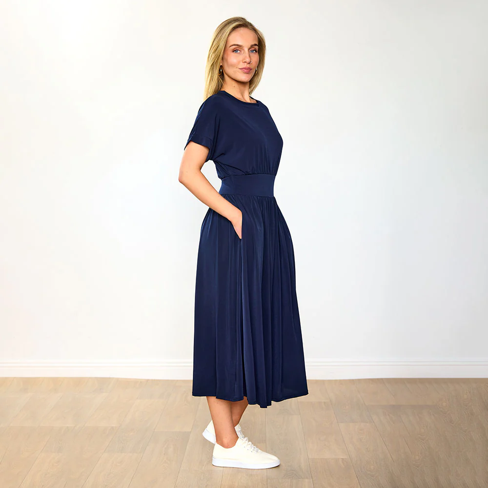 Cladagh Dress (Navy) - Image 7