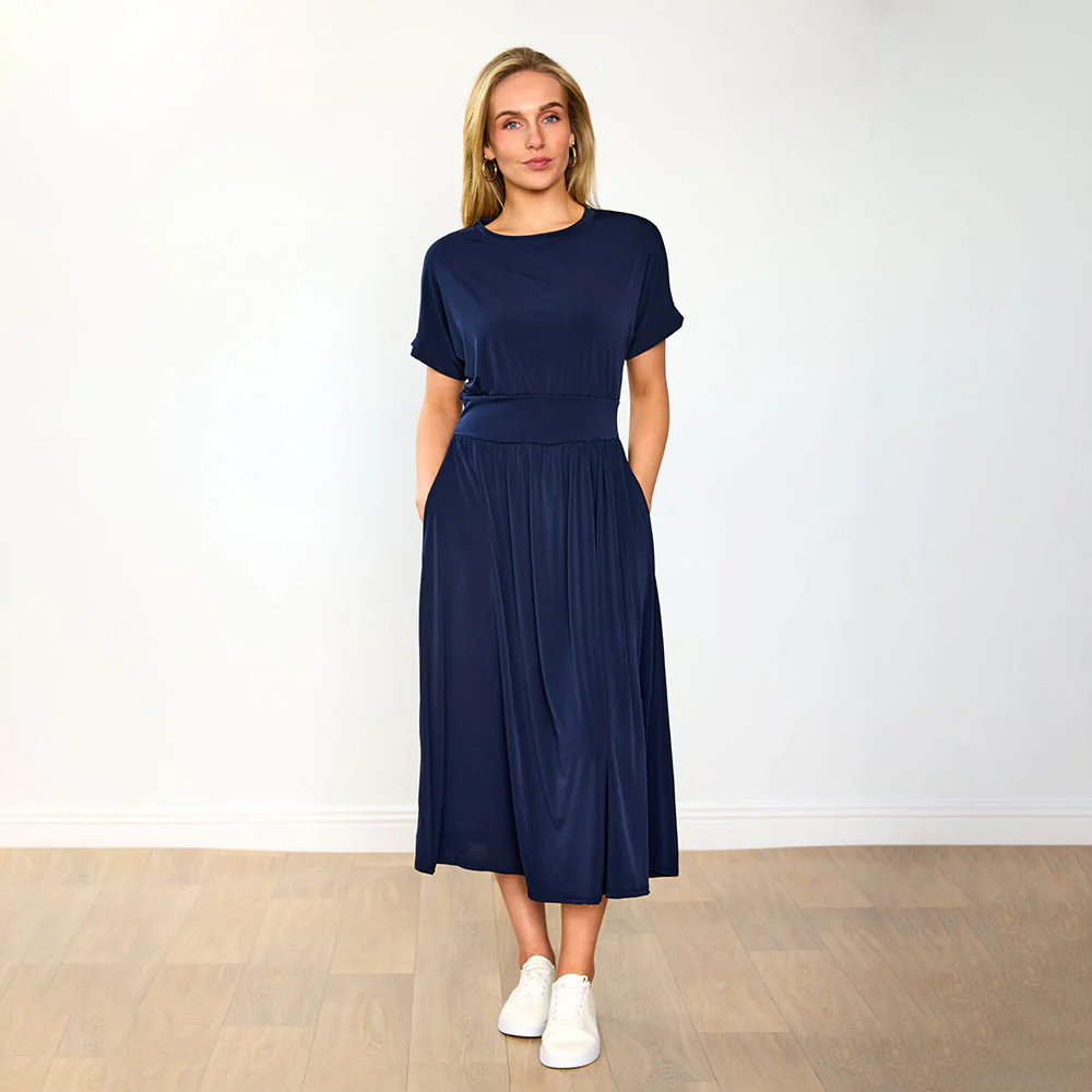 Cladagh Dress (Navy) - Image 5