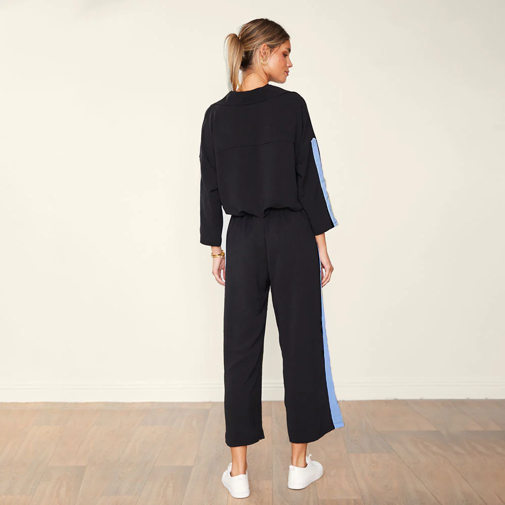 Clara Co-Ord (Black & Blue) - Image 6