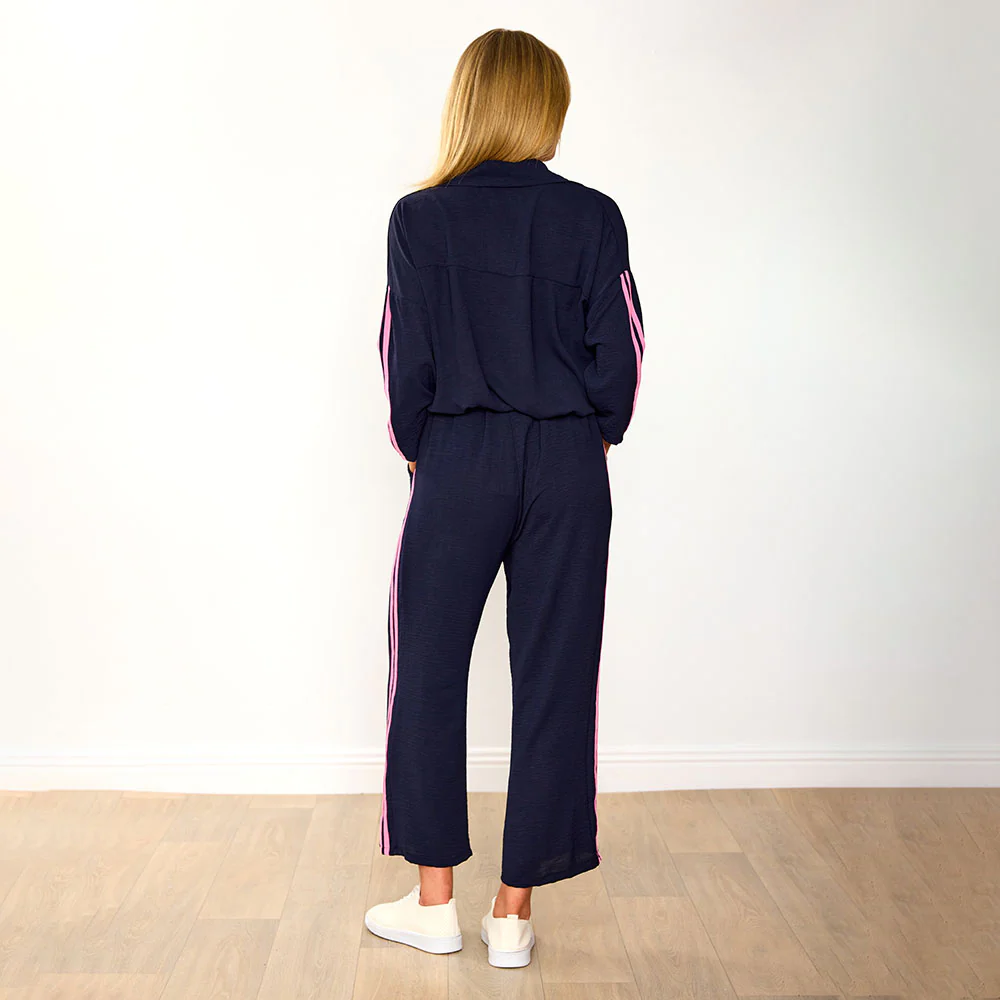 Clara Co-Ord (Navy/Pink Stripe) - Image 14