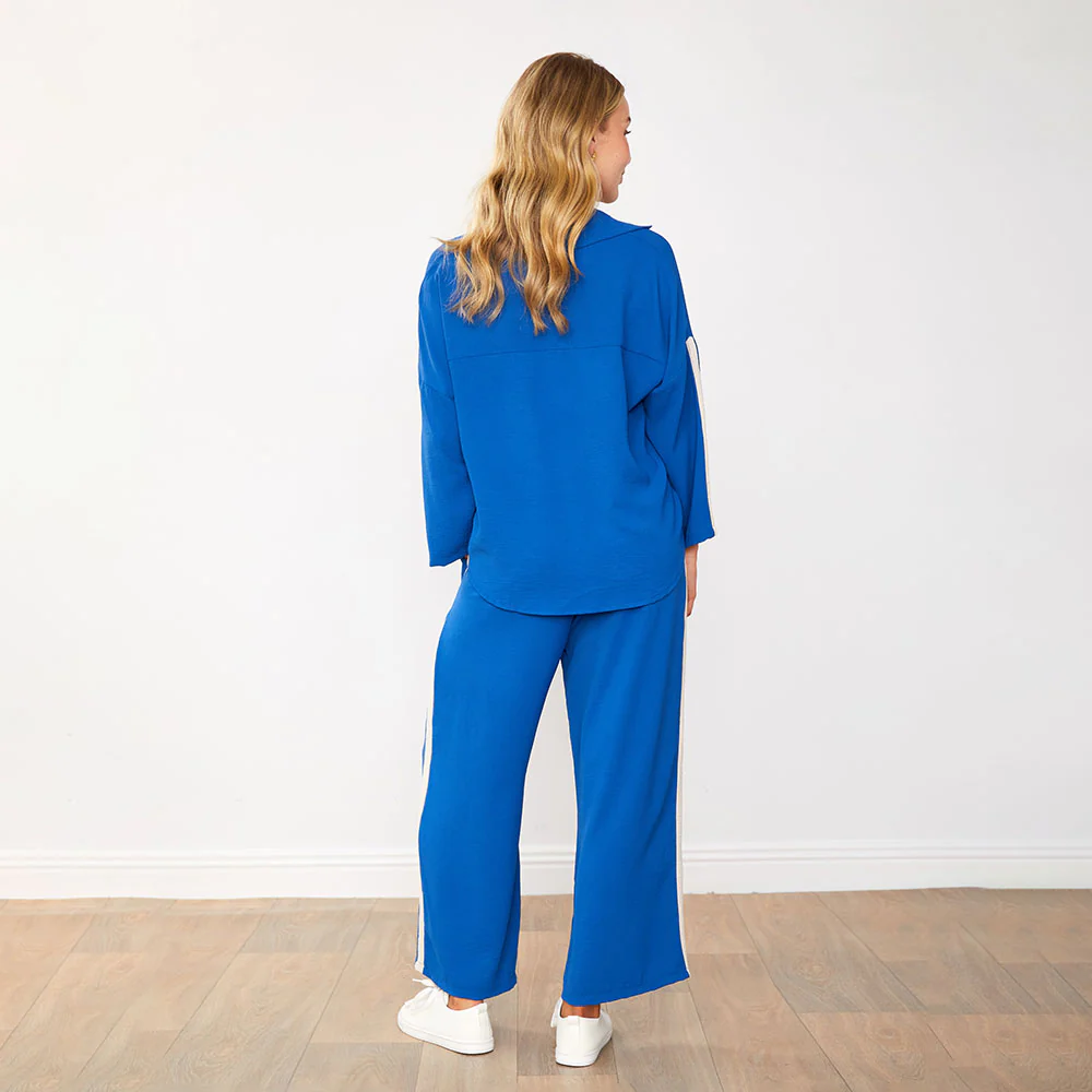 Clara Co-Ord (Cobalt/Oat) - Image 6