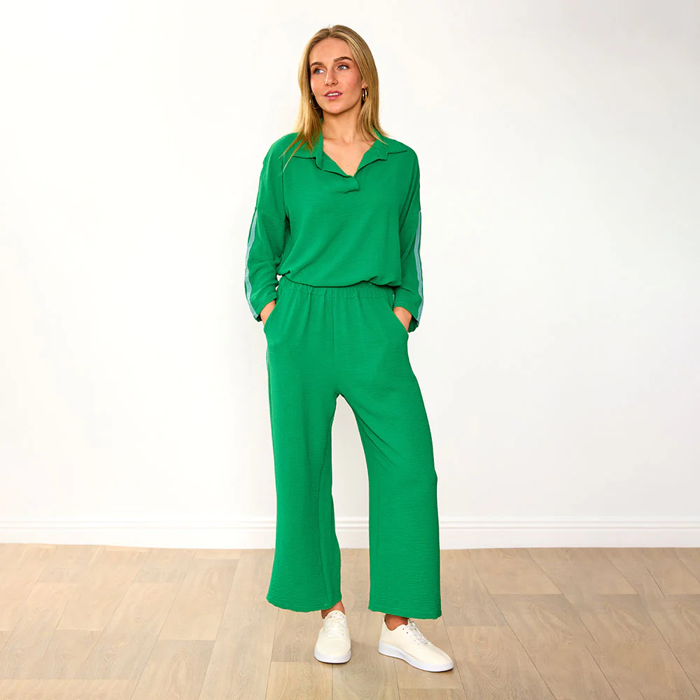 Clara Co-Ord (Green/Mint Stripe) - Image 3