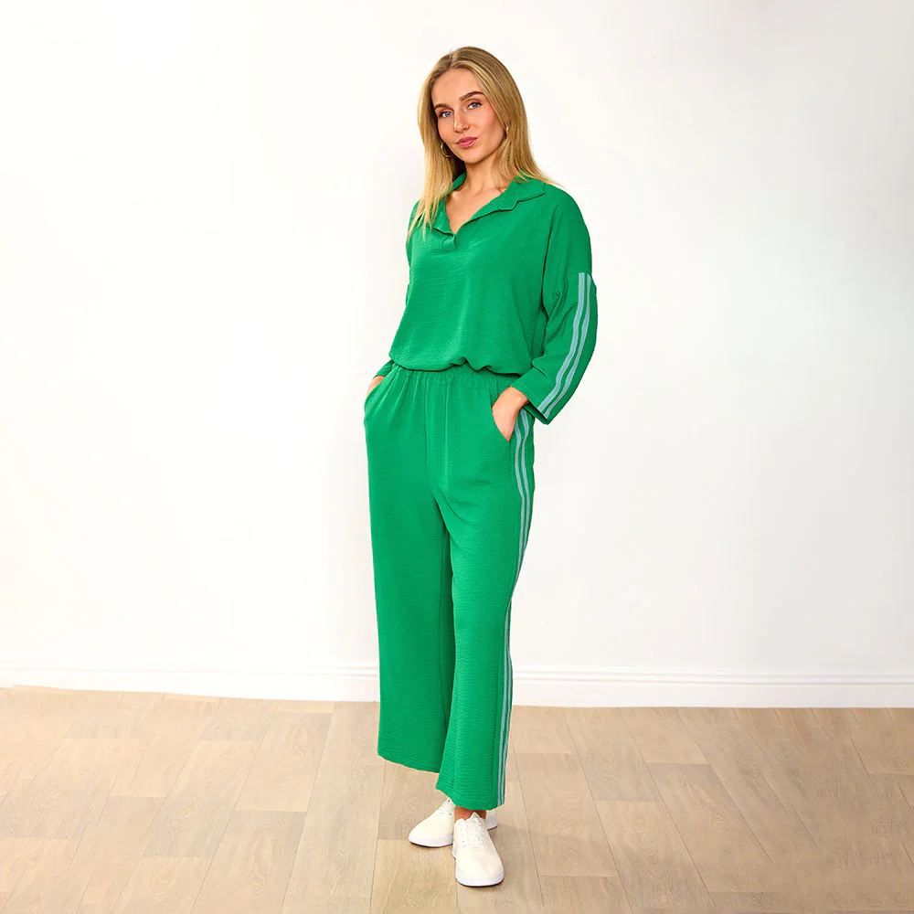 Clara Co-Ord (Green/Mint Stripe) - Image 4