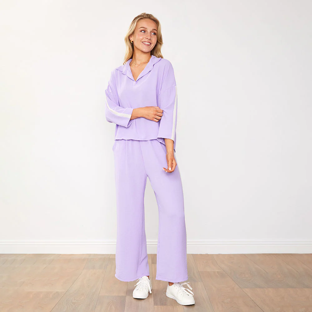 Clara Co-Ord (Lilac/Oat) - Image 4