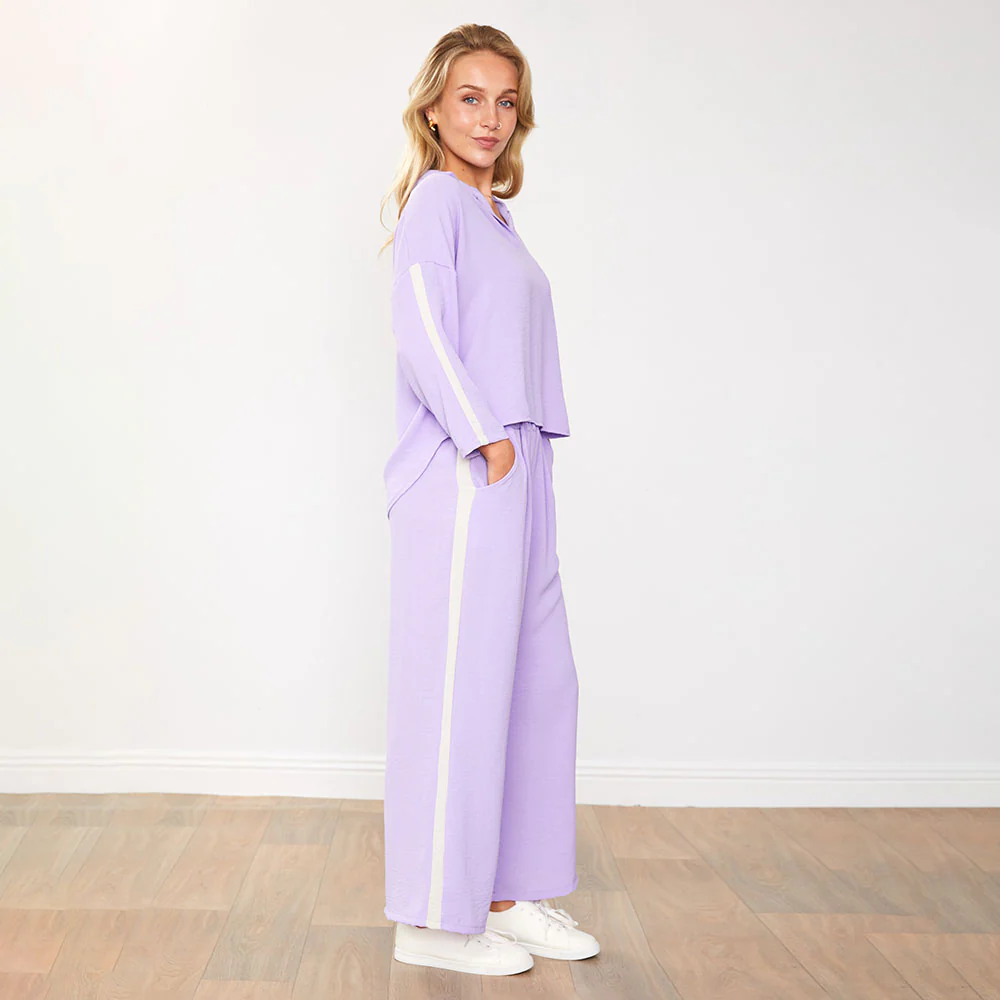 Clara Co-Ord (Lilac/Oat) - Image 6