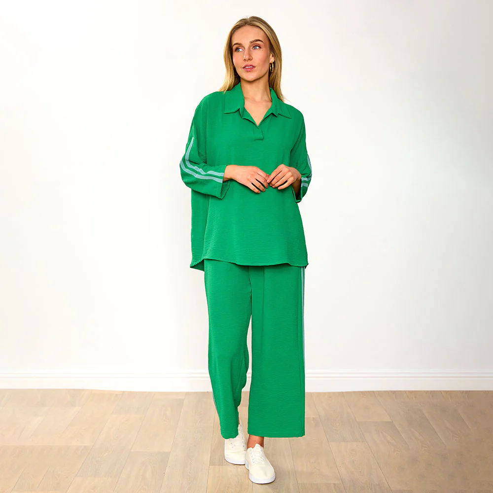 Clara Co-Ord (Green/Mint Stripe) - Image 13