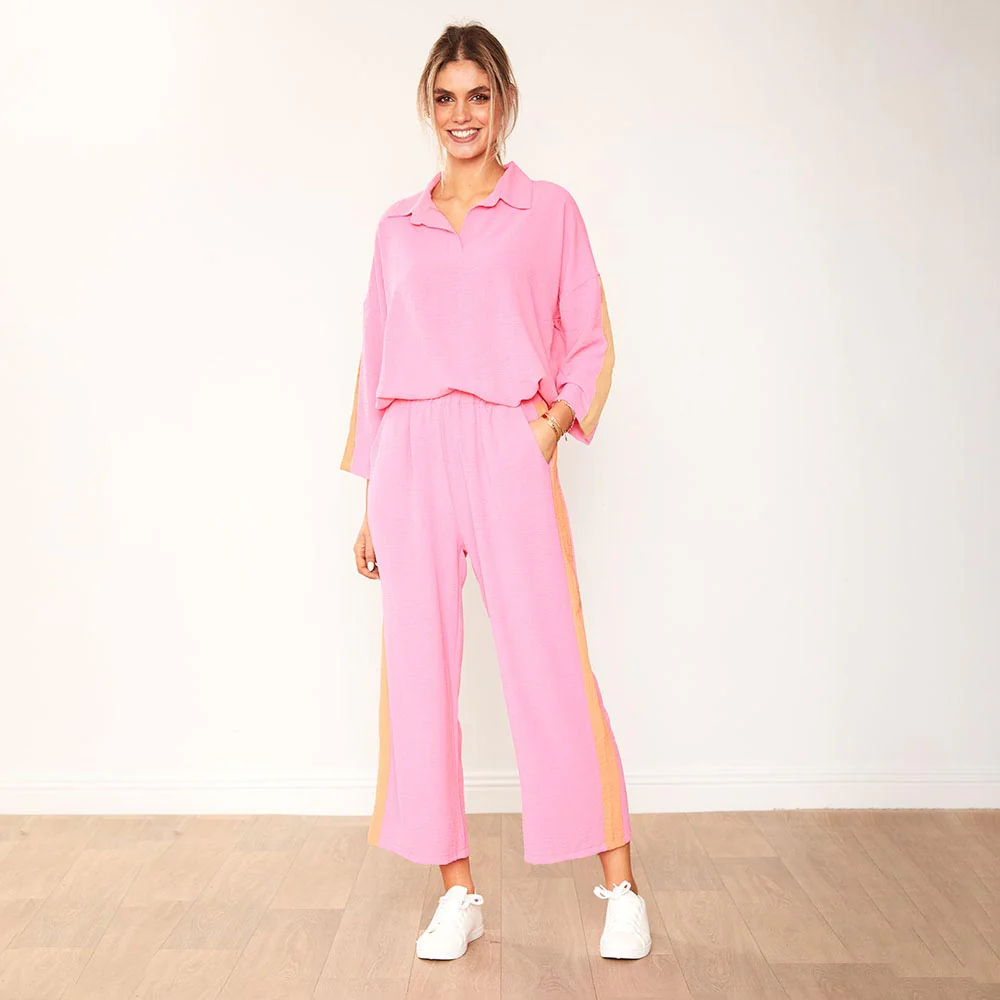 Clara Co-Ord (Pink/Orange) - Image 4