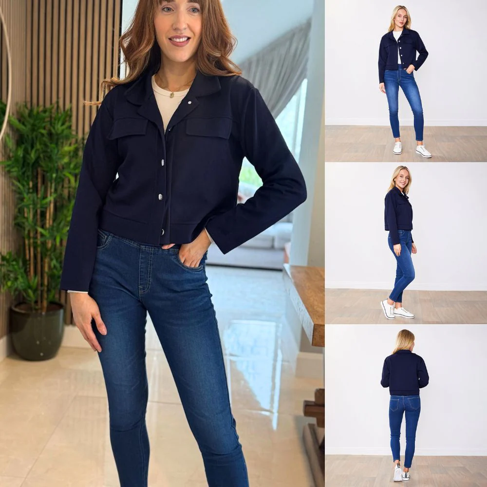Clifton Jacket (Navy) - Image 5