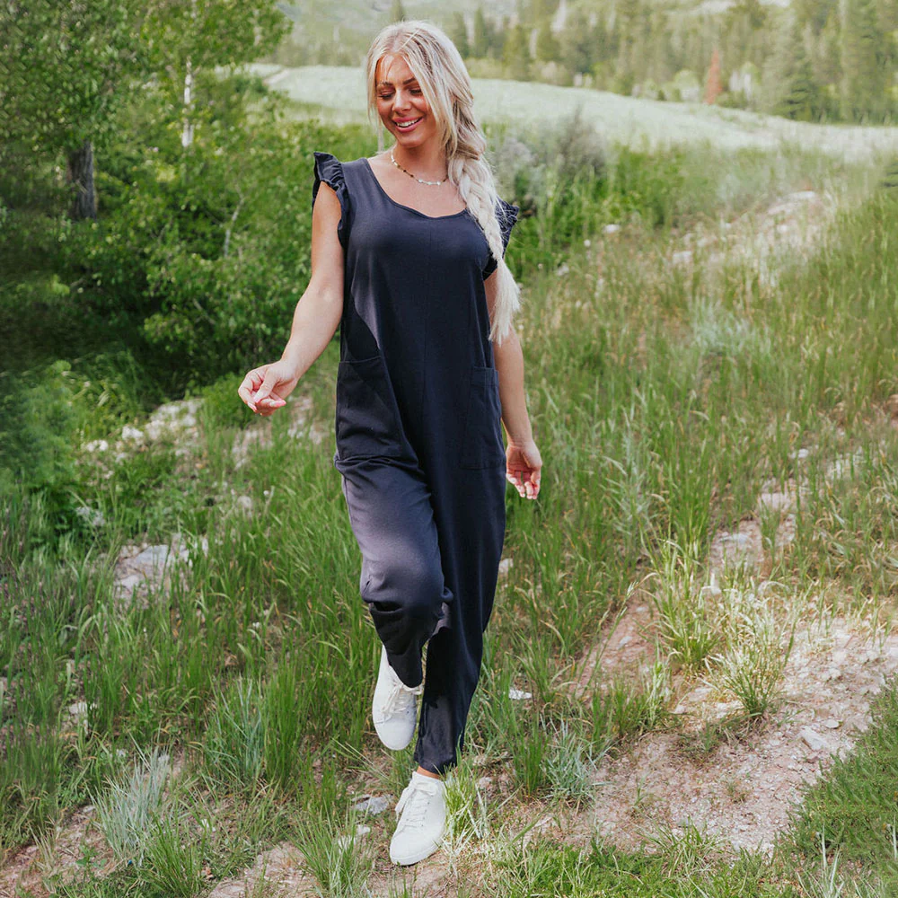 Clio Jumpsuit (Navy) - Image 2
