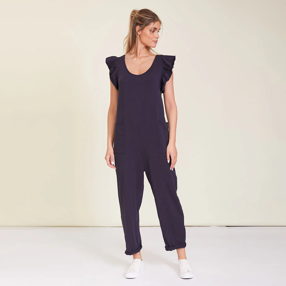 Clio Jumpsuit (Navy) - Image 5