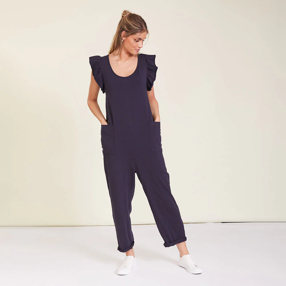 Clio Jumpsuit (Navy) - Image 6