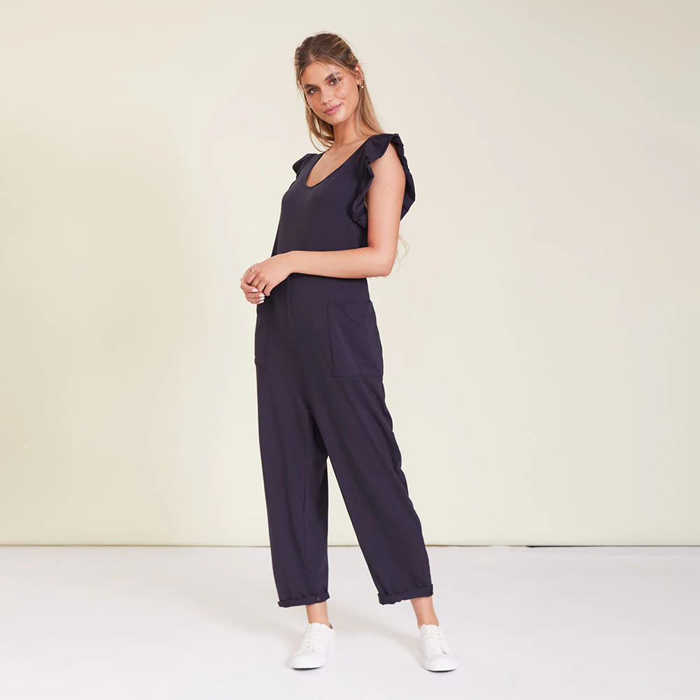Clio Jumpsuit (Navy) - Image 7
