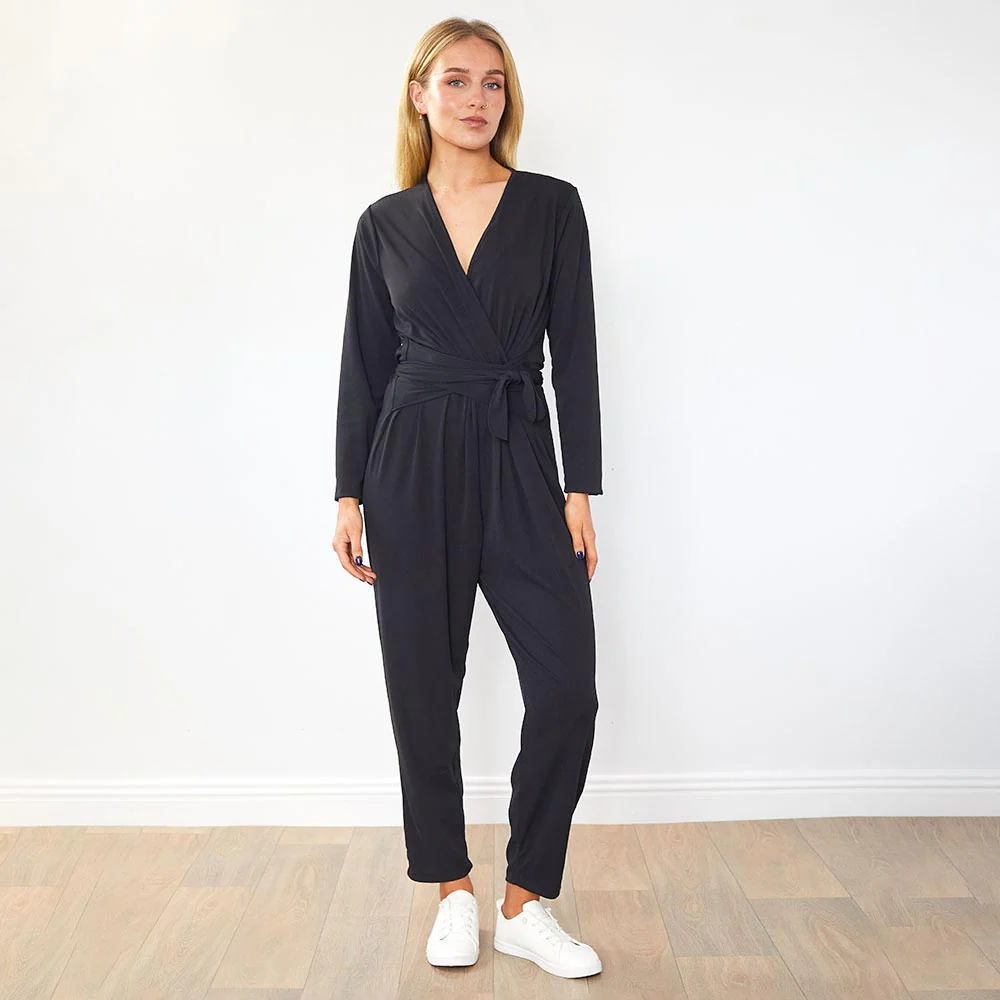 Cliona Jumpsuit (Black) - Image 3