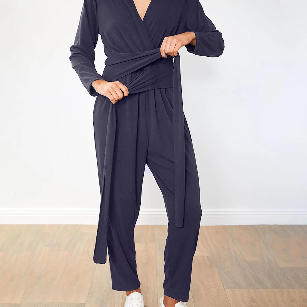 Cliona Jumpsuit (Navy) - Image 3