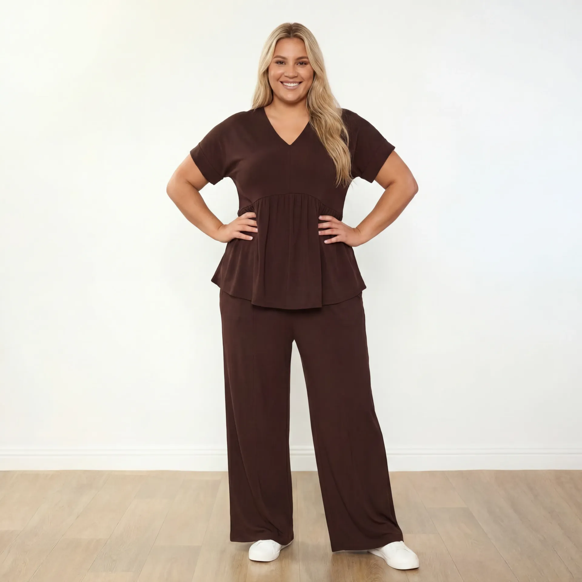 Tommy Co-Ord (Brown) - Image 3