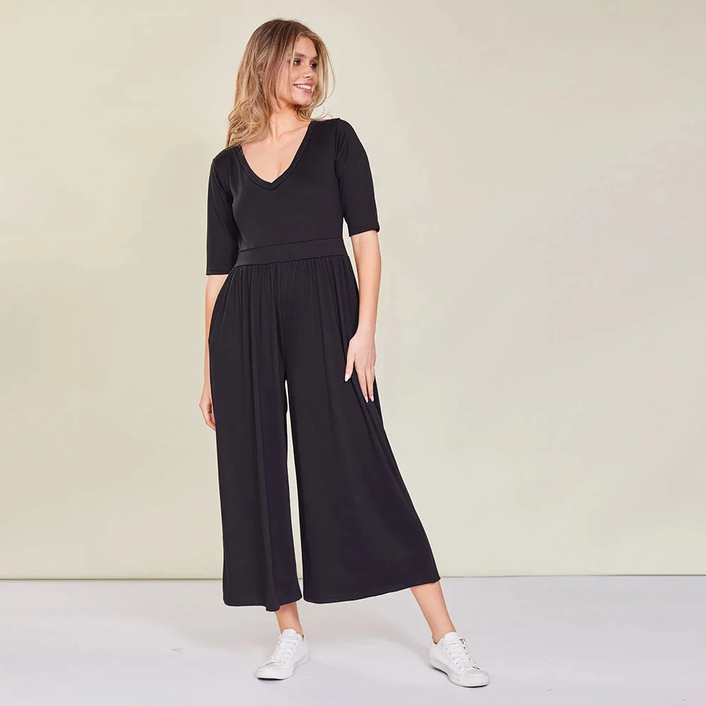 Coco Jumpsuit (Black) - Image 2