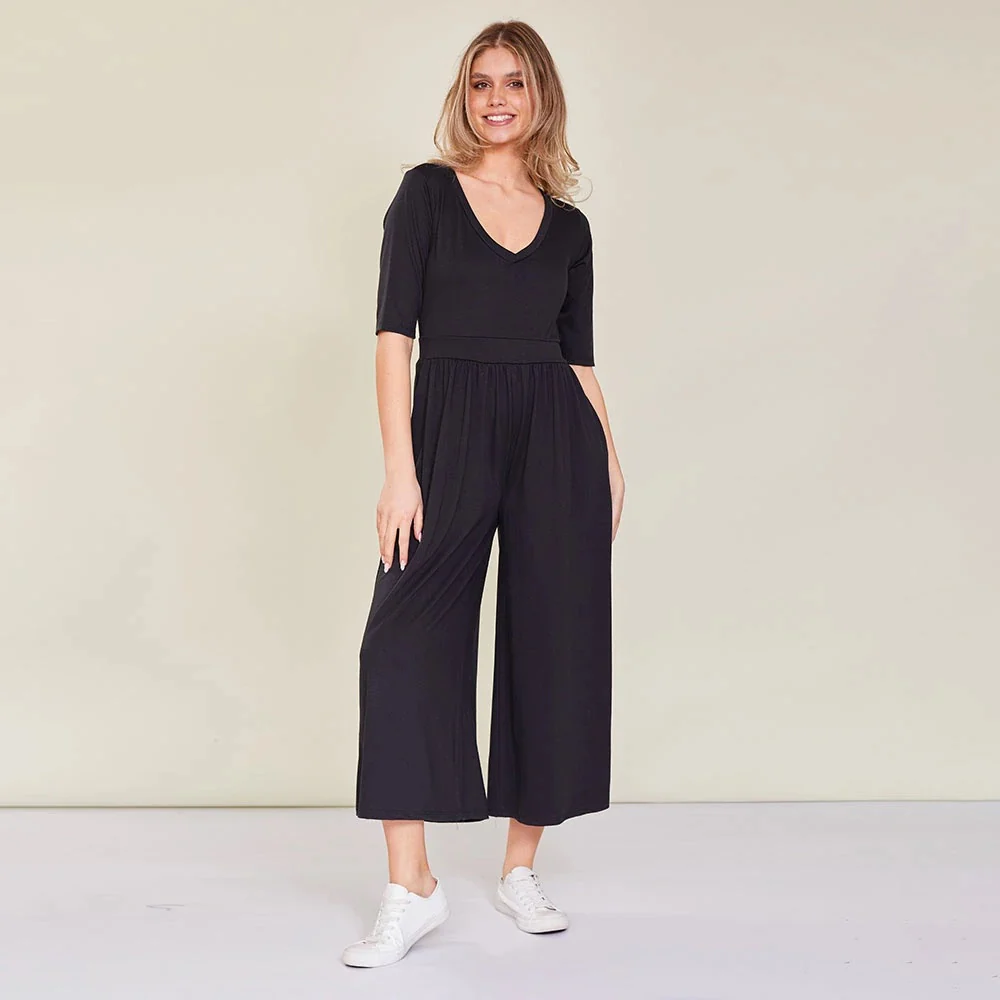 Coco Jumpsuit (Black) - Image 3