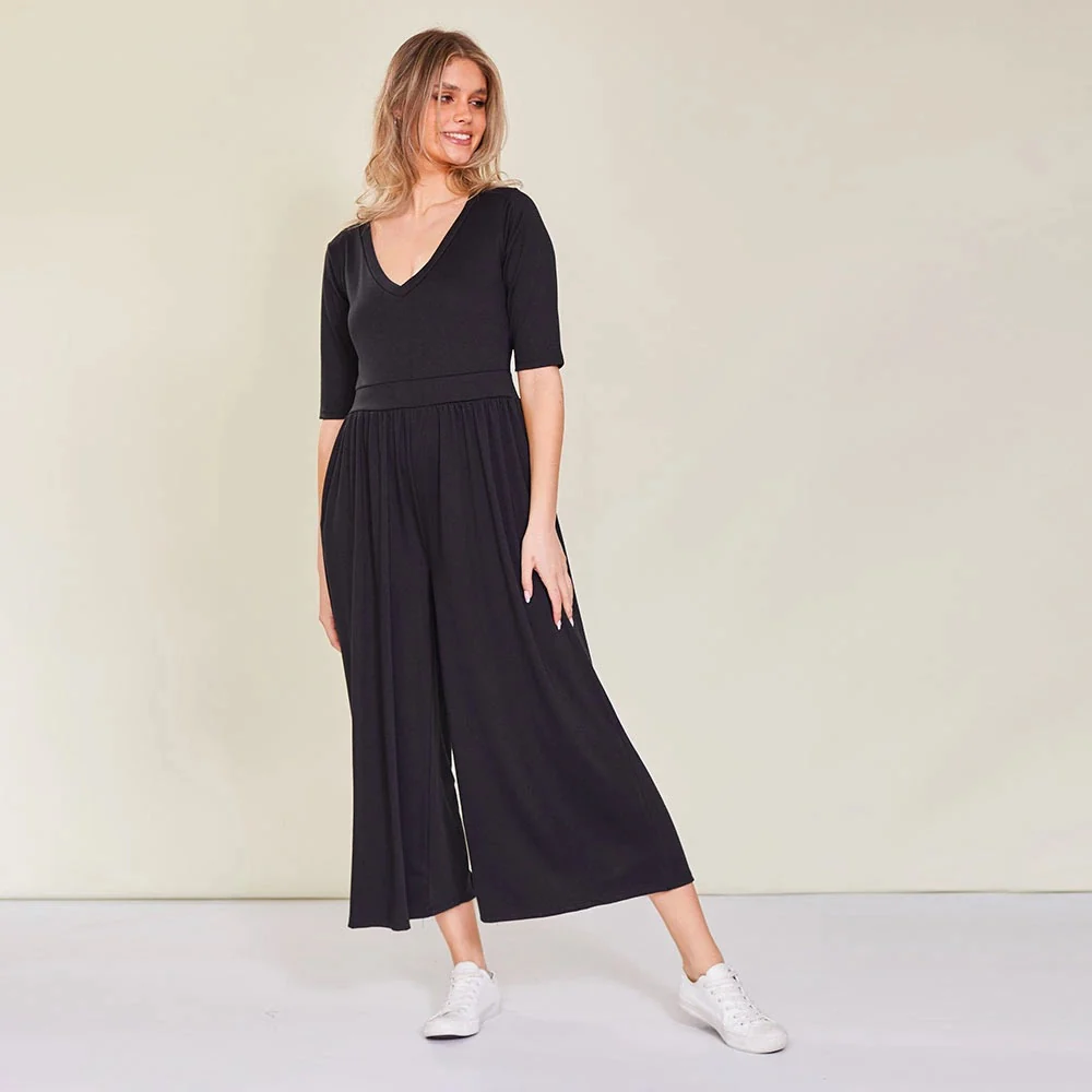Coco Jumpsuit (Black) - Image 4
