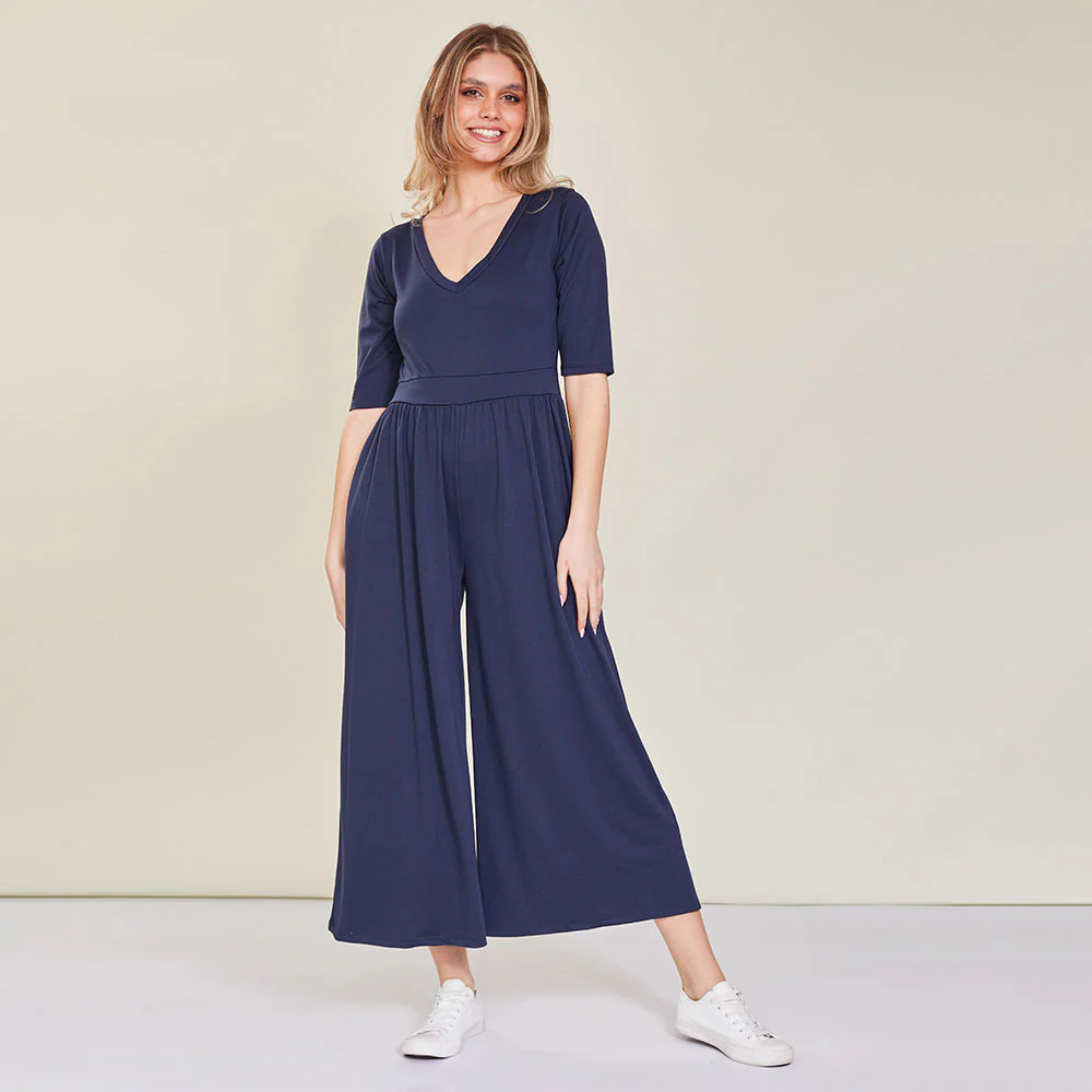Coco Jumpsuit (Navy) - Image 8