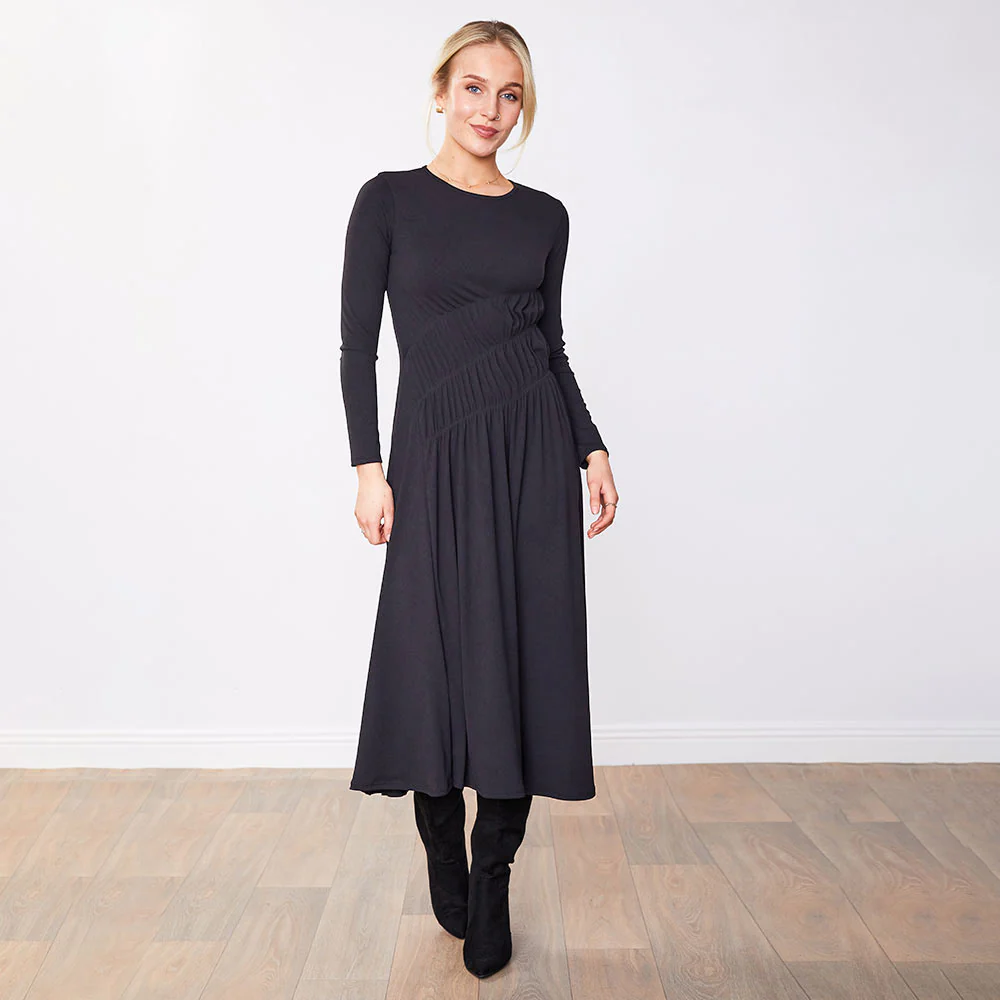 Cooper Dress (Black) - Image 4