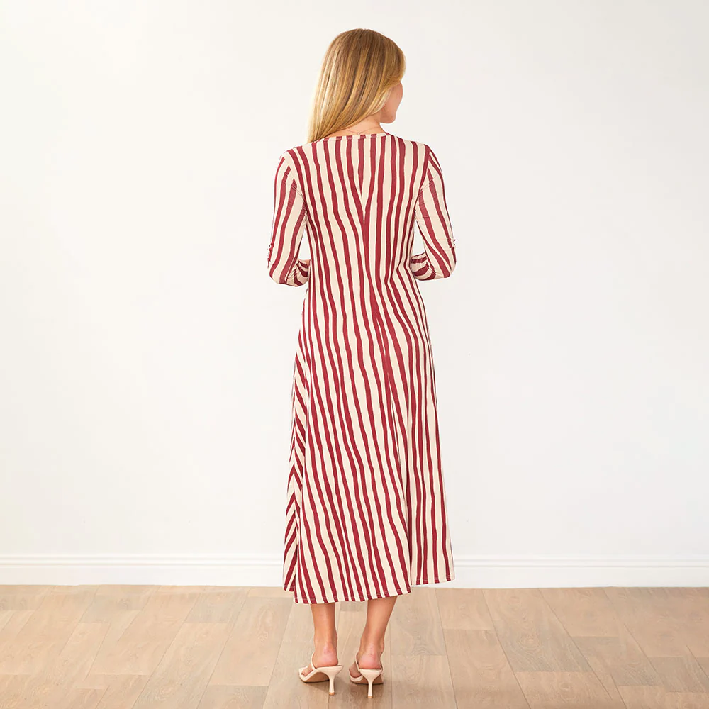 Cooper Dress (Red Stripe) - Image 10