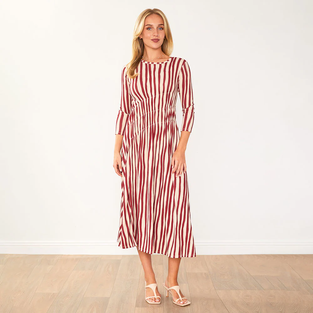 Cooper Dress (Red Stripe) - Image 11