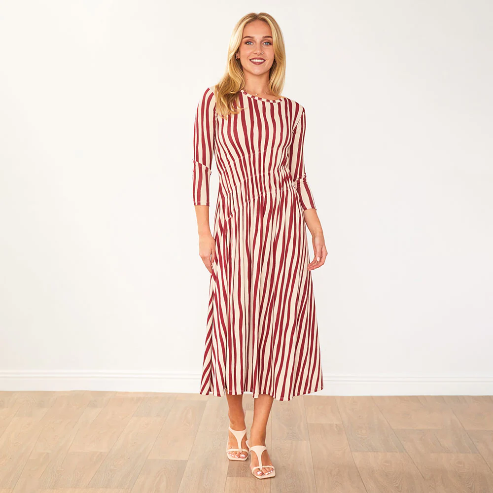 Cooper Dress (Red Stripe) - Image 5
