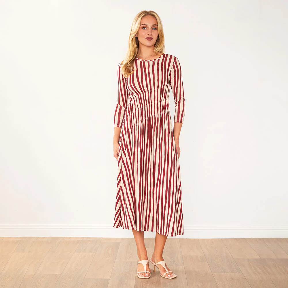 Cooper Dress (Red Stripe) - Image 7