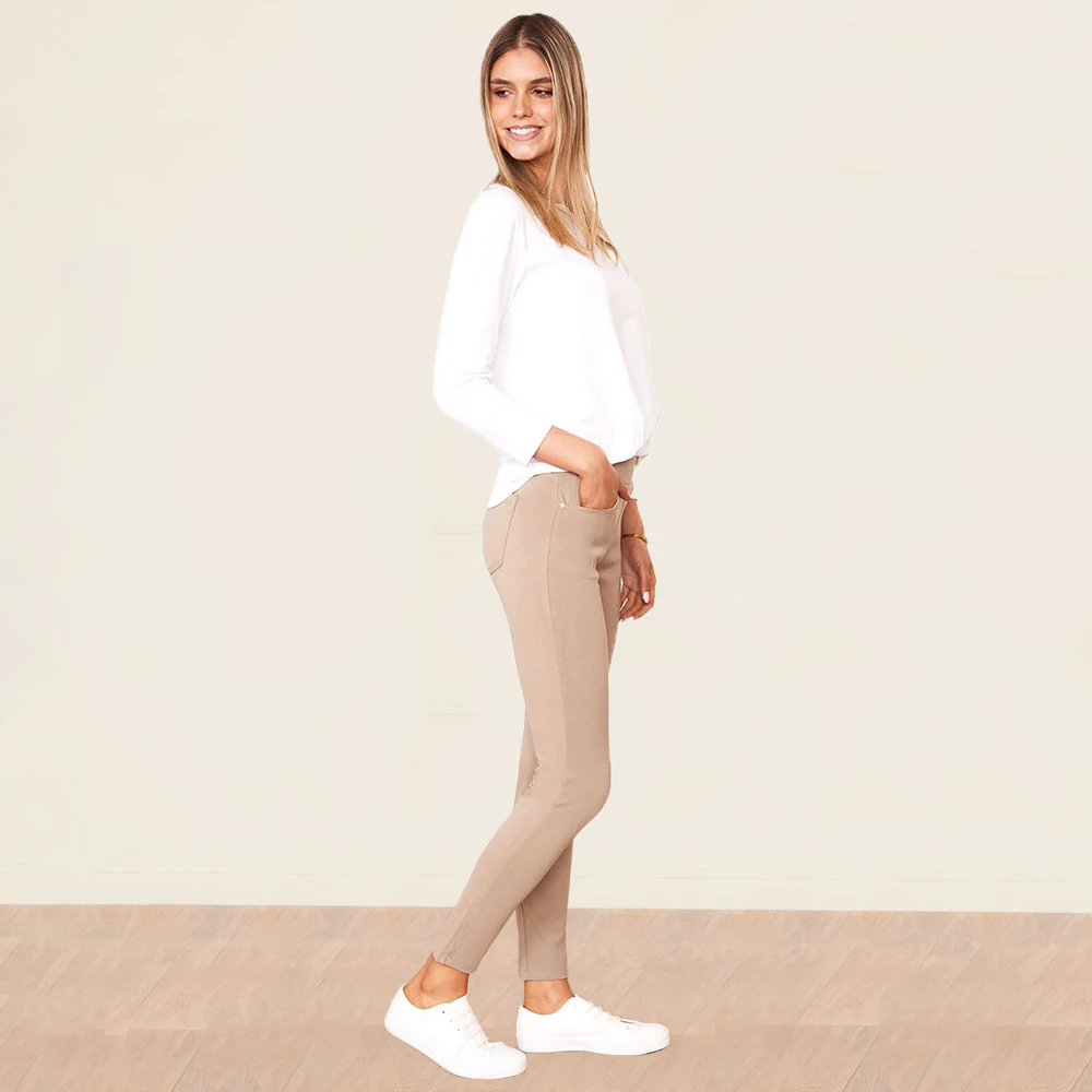 Chloe Leggings (Cream) - Image 4