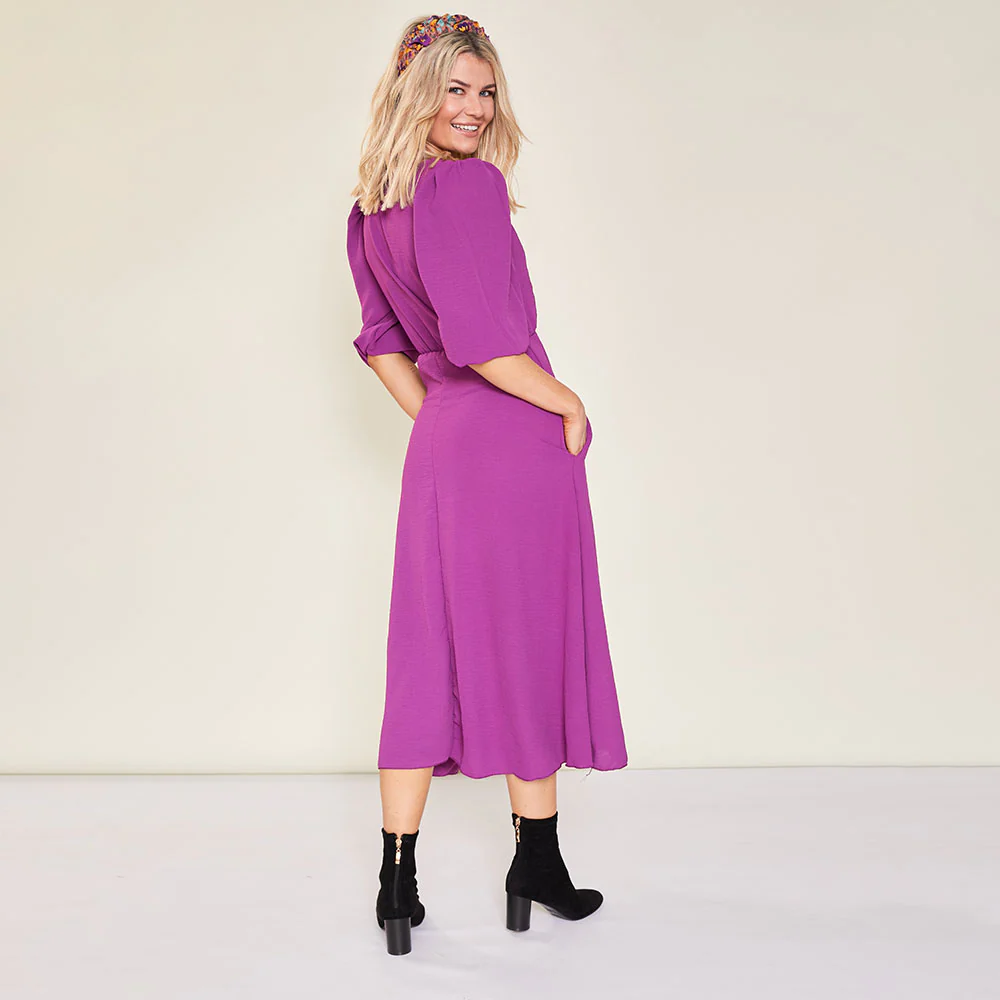 Cindy Dress (Berry) - Image 12