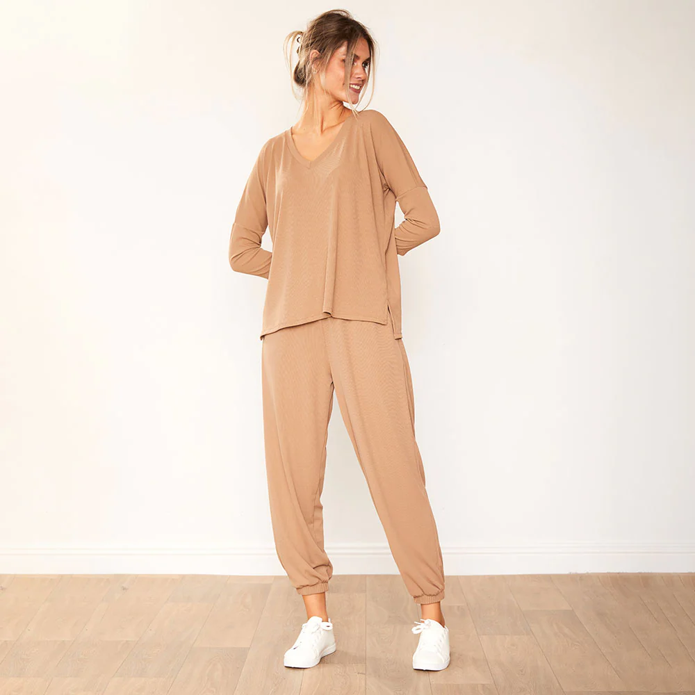 Elin Co-Ord (Tan) - Image 3