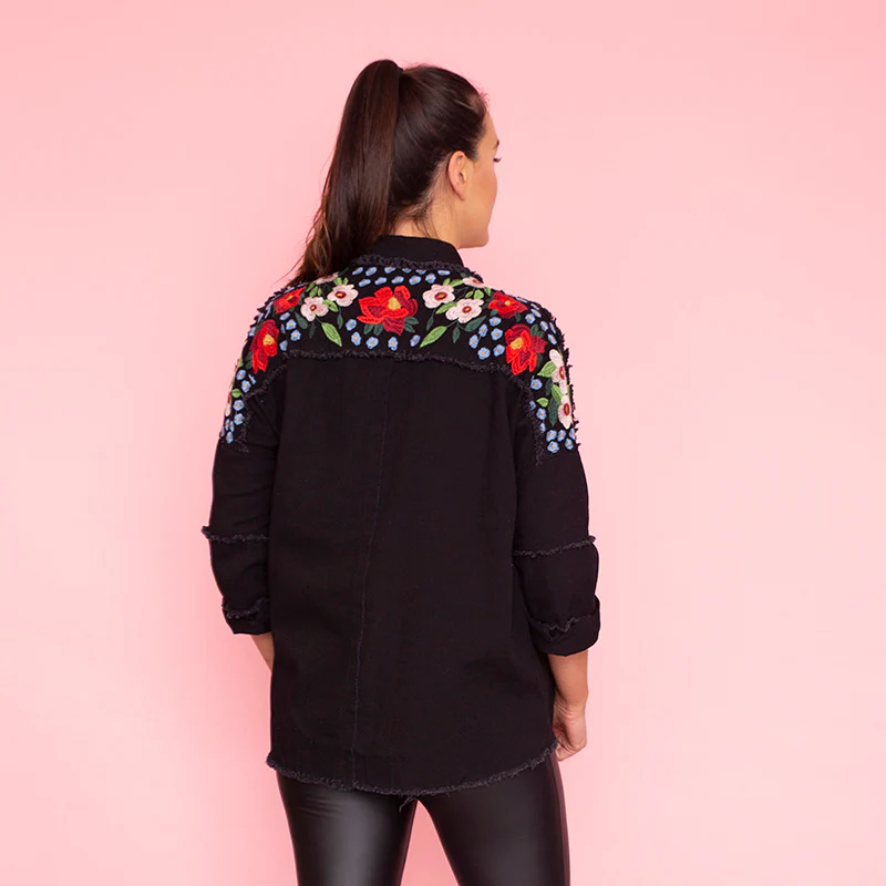 Lexie Shirt (Black) - Image 9
