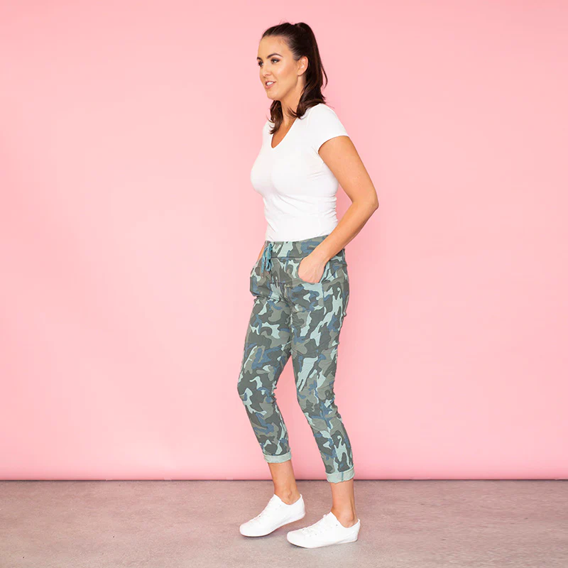 Sia Relaxed Stretch Jogger (Camo) - Image 6