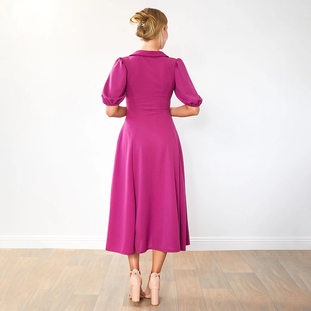 Cora Dress (Berry) - Image 8