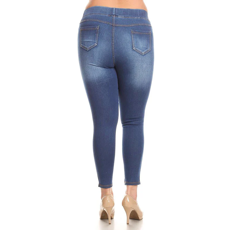 Curve Jegging Light Denim - Image 2