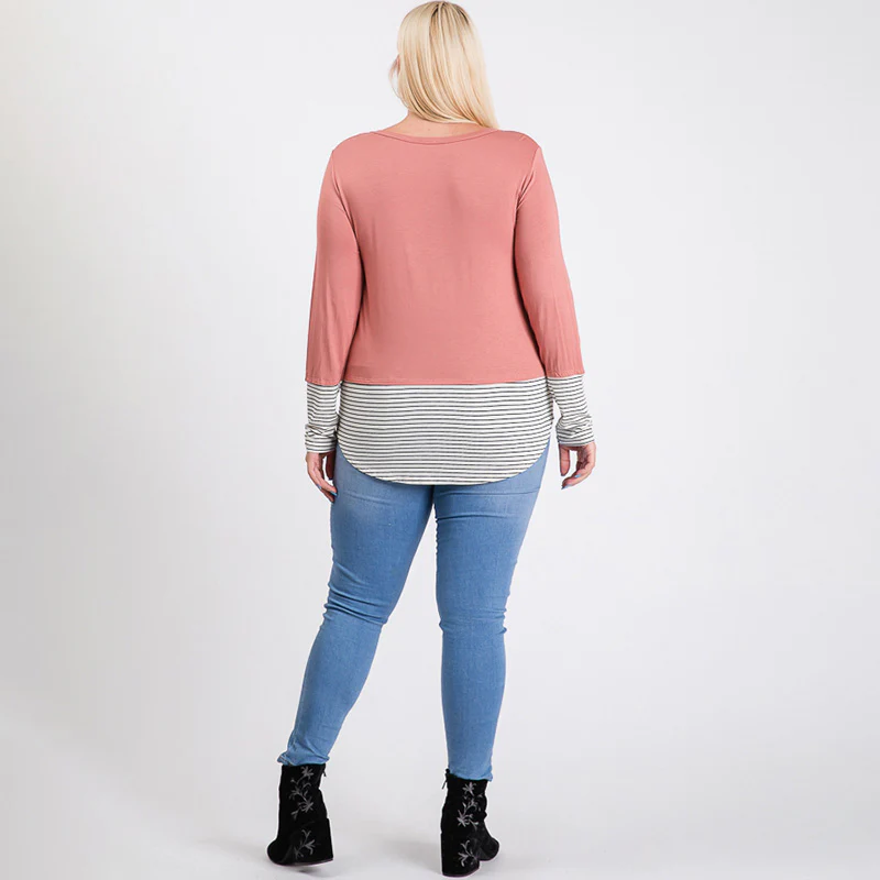 Curve Sule Top (Rose) - Image 6