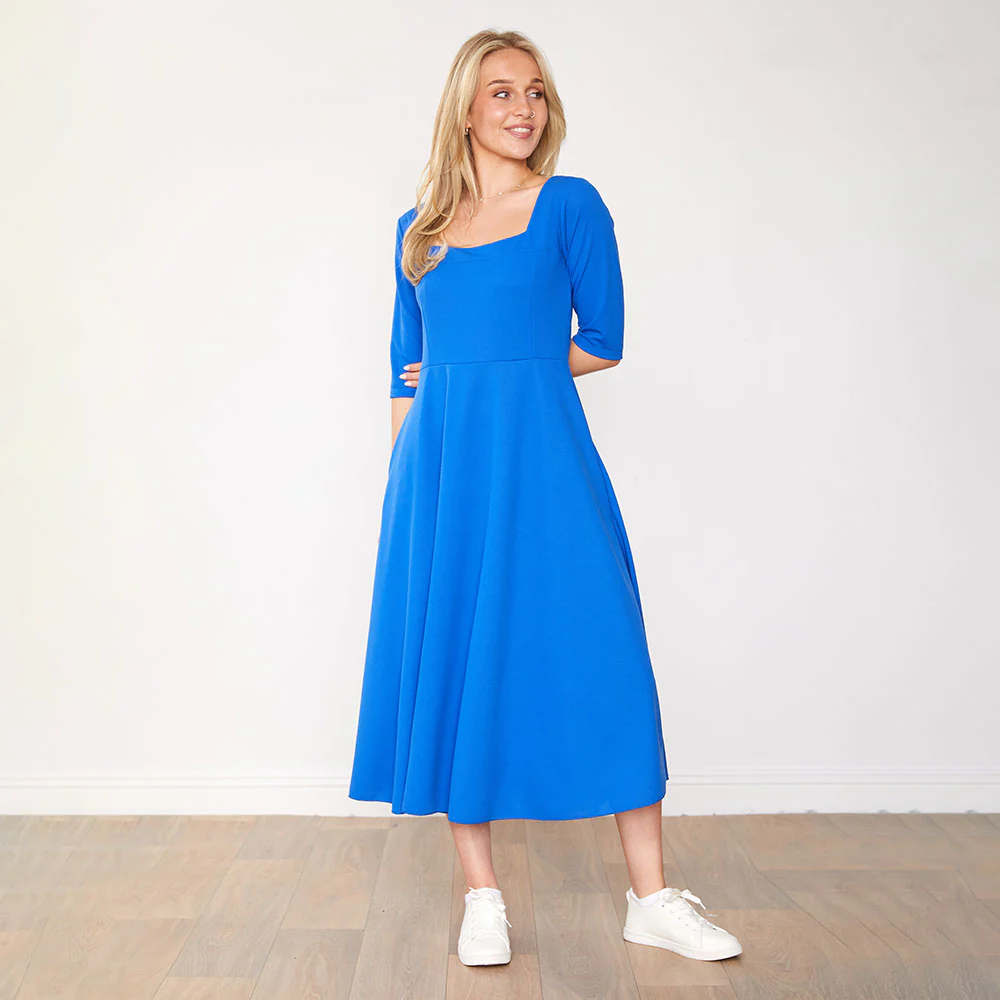 Dahlia Dress (Blue) - Image 2
