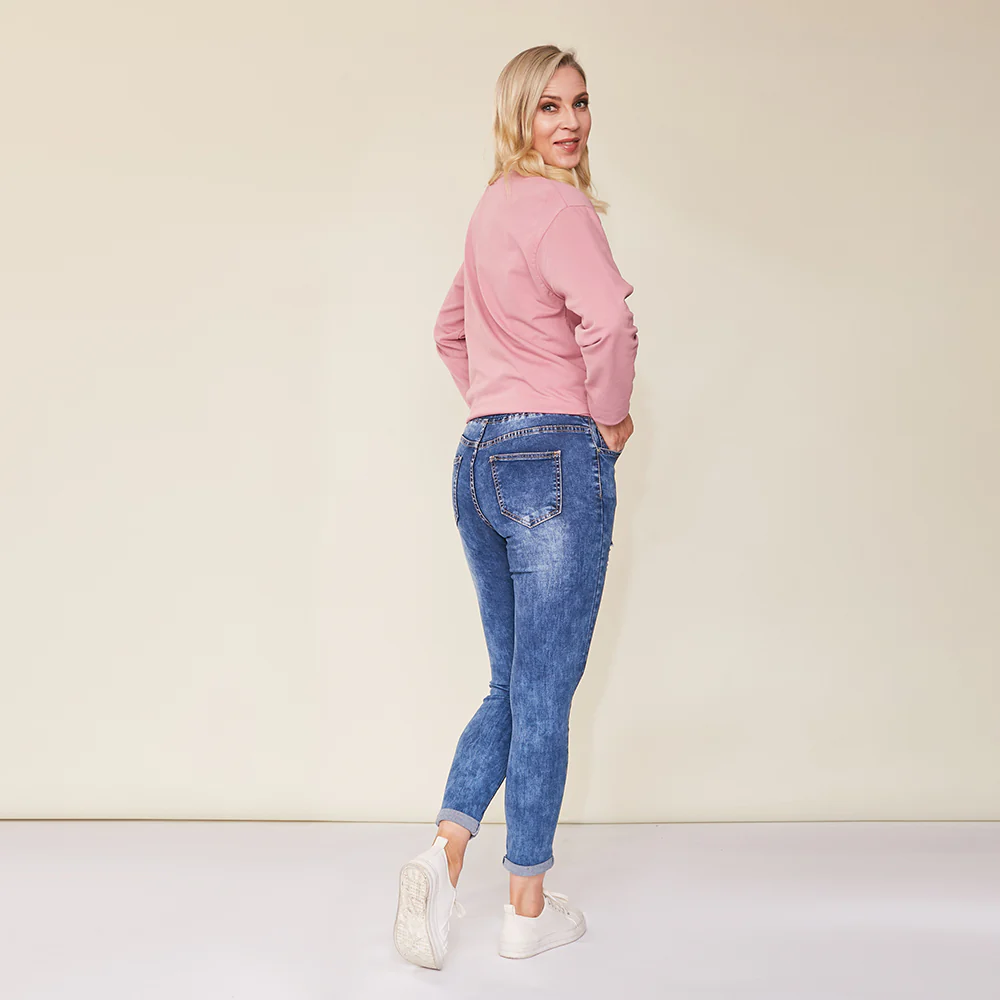 Dana Vintage Jeggings (Blue) - Image 9