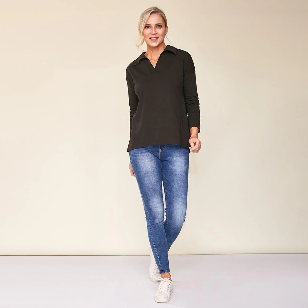Darcy Top (Black) - Image 2