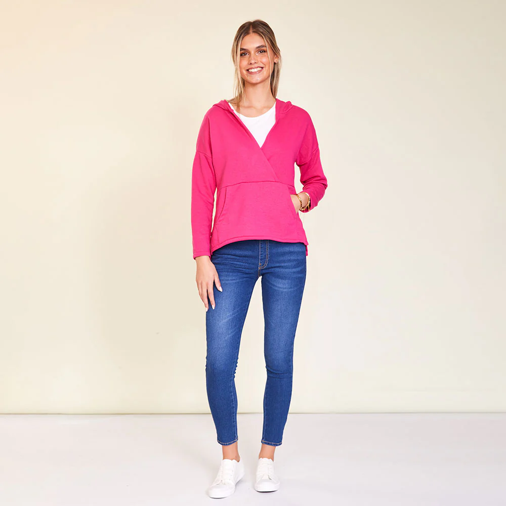 Daria Hoody (Fuchsia) - Image 5