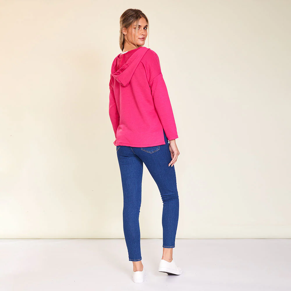 Daria Hoody (Fuchsia) - Image 6