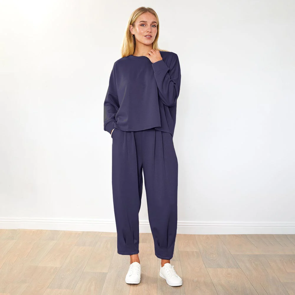 Darina Co-Ord (Navy) - Image 2