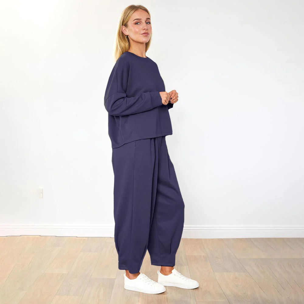 Darina Co-Ord (Navy) - Image 4