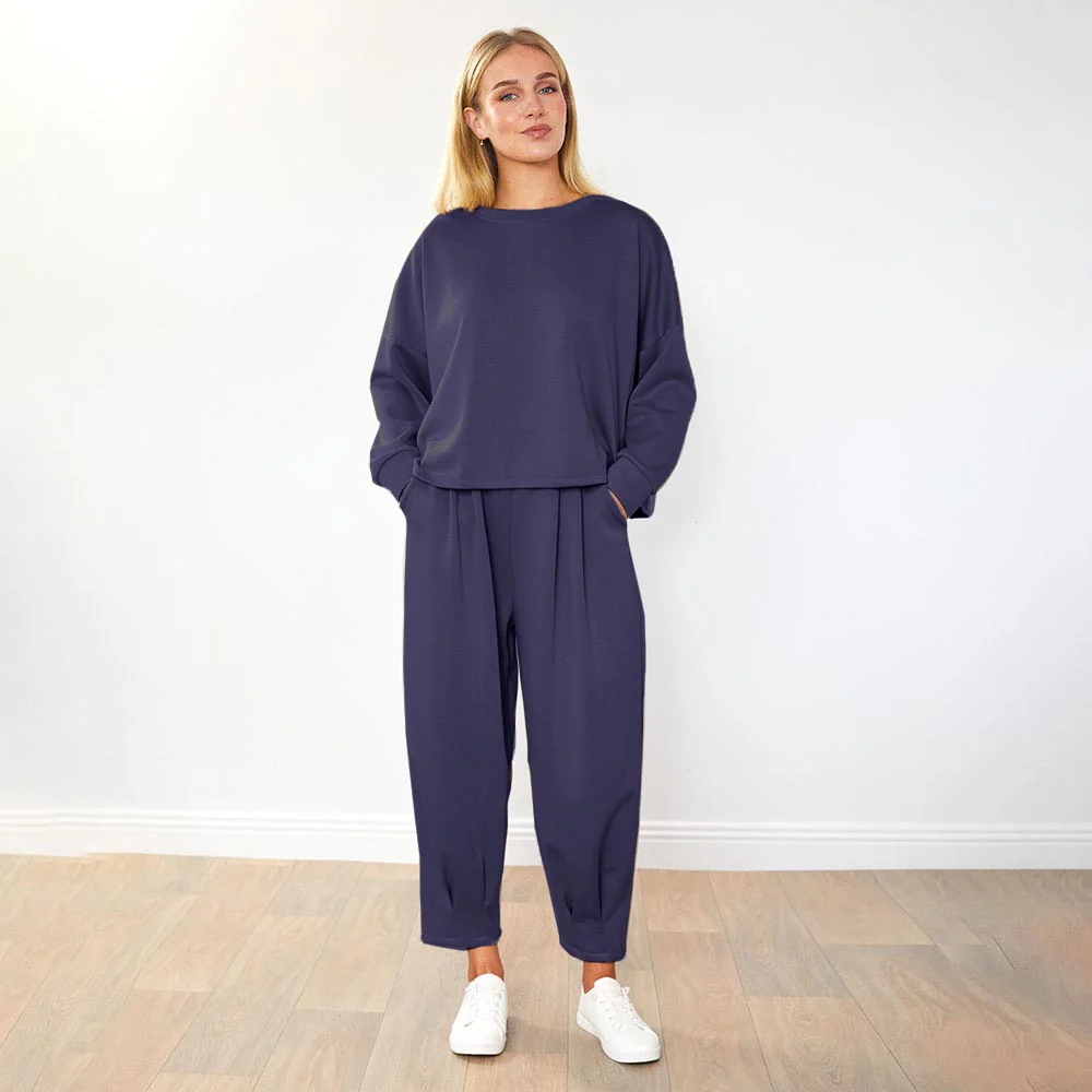 Darina Co-Ord (Navy) - Image 5