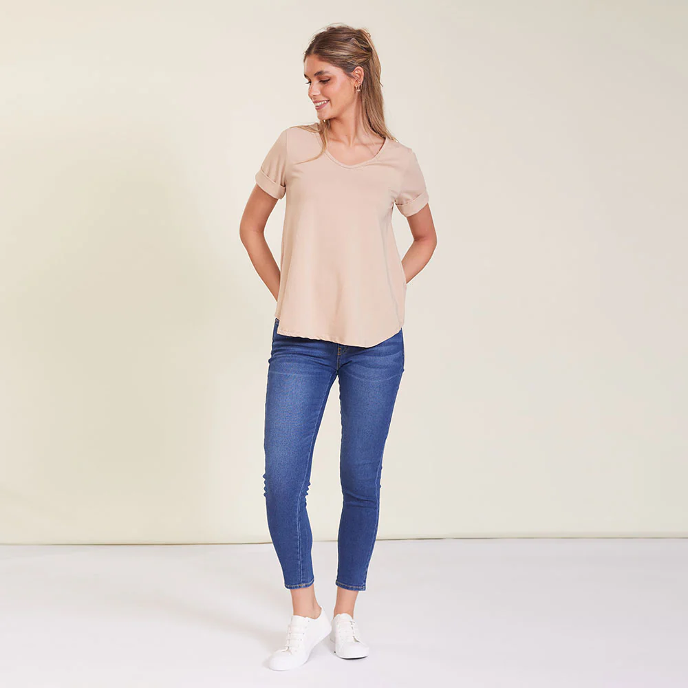 Dasha TShirt (Beige) - Image 2
