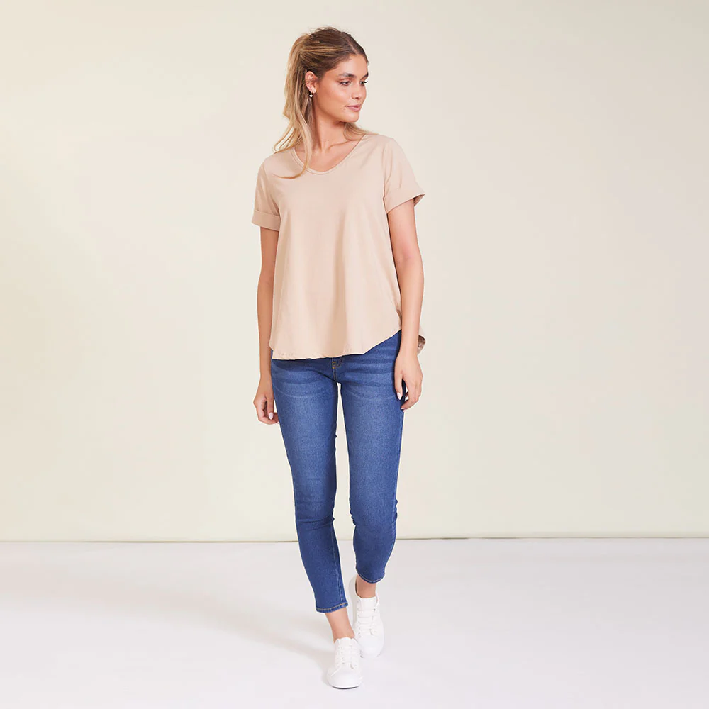 Dasha TShirt (Beige) - Image 3
