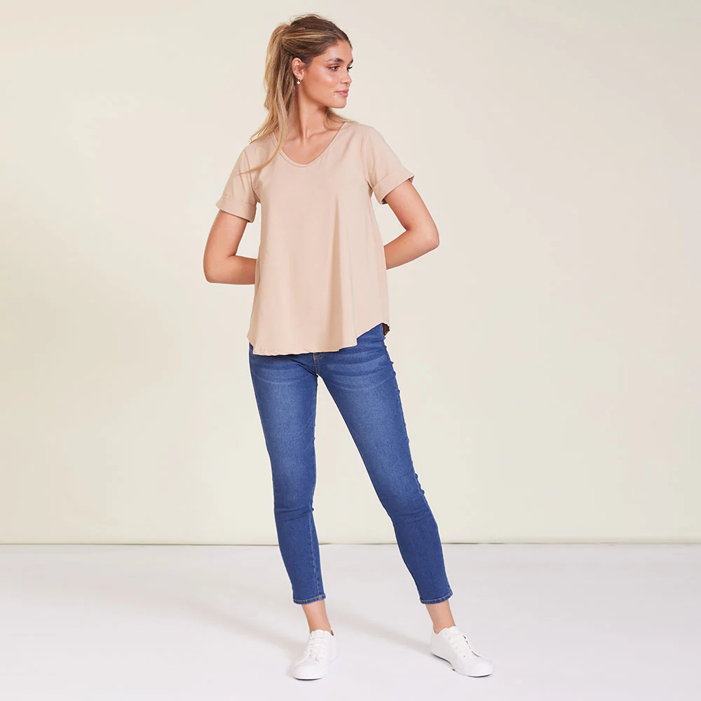 Dasha TShirt (Beige) - Image 4